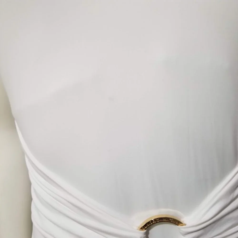 Michael Kors Sash Tummy-Control One Piece Swimsuit Size 10